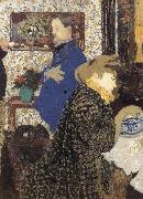 Edouard Vuillard Mixi Ya and Valle car Weilenafu oil painting artist